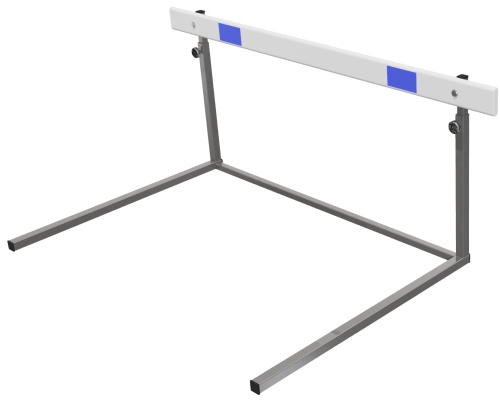 Барьер легкоатлетический регулируемой высоты планка ПВХ юношеский  