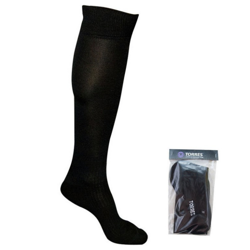 Гетры футбольные "TORRES Sport Team" черные, (35-38)