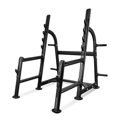 Стойка для приседания профессиональная BRONZE GYM BR-1015