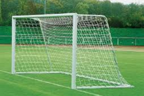 Сетка для футбольных ворот нить 3 мм 5х2х(1х1,5) ячейка 100х100
