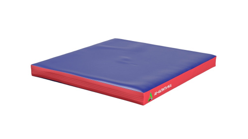 Мат 1,0х1,0х0,08м цветной(искусственная кожа)