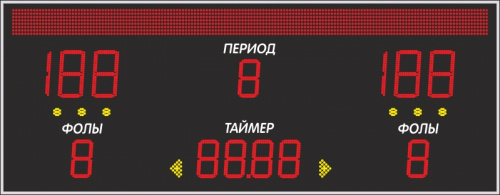 Универсальное табло   ДИАН ТУ 250.6 200.7 160стр-I     2600х1200