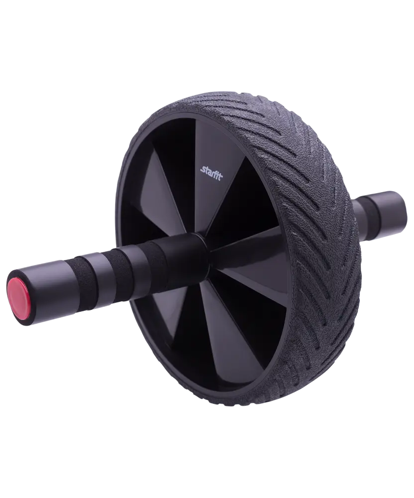Ролик для пресса STARFIT RL-104, черный/красный