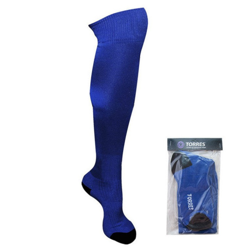 Гетры футбольные "TORRES Sport Team" васильковые, (42-44)