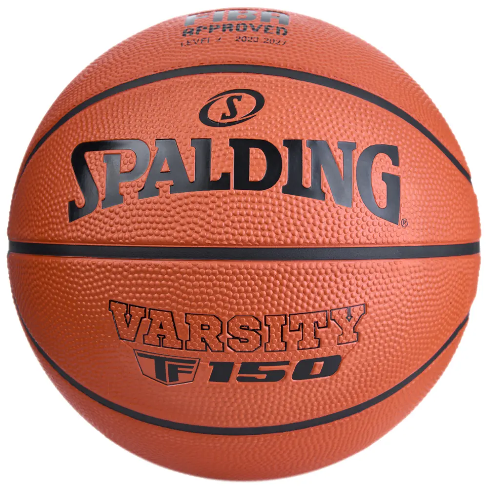 Мяч баскетбольный SPALDING TF-150 Varsity Logo FIBA, FIBA Approved (Level 2), Размер 7