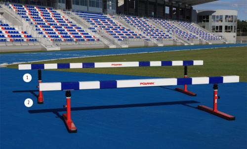 Барьер для стипль-чеза с деревянной планкой, регулируемый POLANIK PP-396