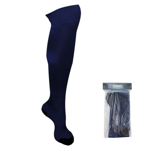 Гетры футбольные "TORRES Sport Team" темносиние, (28-30)