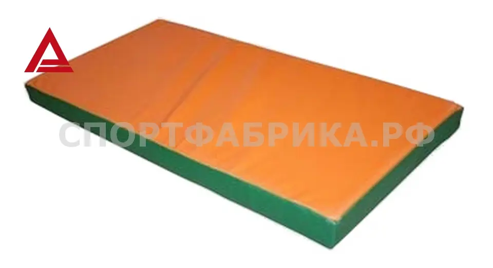 Мат для единоборств 2х1х0,05м  (плотность 100кг/м3, искусс,кожа)