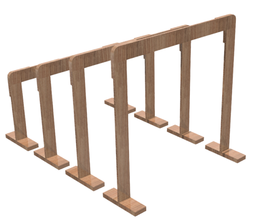 Дуга для подлезания  h=40см (фанера)