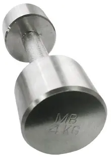 Гантель хромированная, 4 кг 