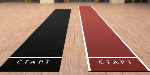 Дорожка универсальная модульная для разбега 5 м х 1,25 м. Толщина - 8 мм