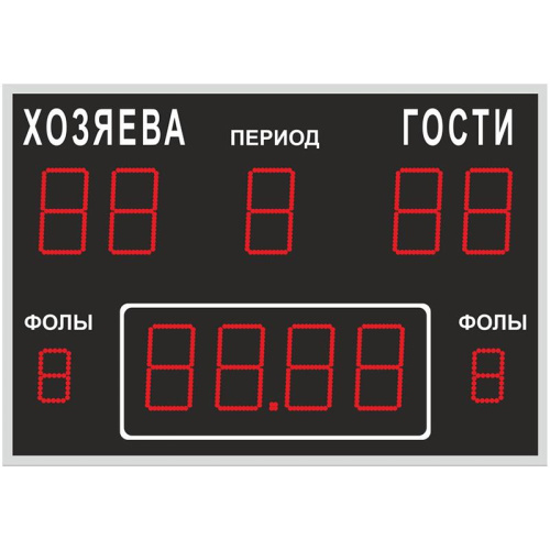 Универсальное табло ТУрп 150.9 100.2-IV  (№16) 1000 х 750 х 44 мм 