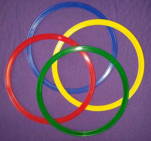 Обруч плоский 40см