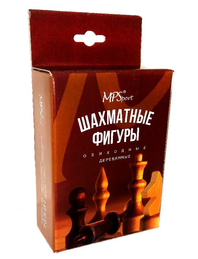 Шахматы лакированные без доски