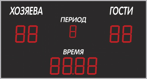 Универсальное табло ТУ350.8 250.1  (№13) 3000 х 1600 х130 мм. 