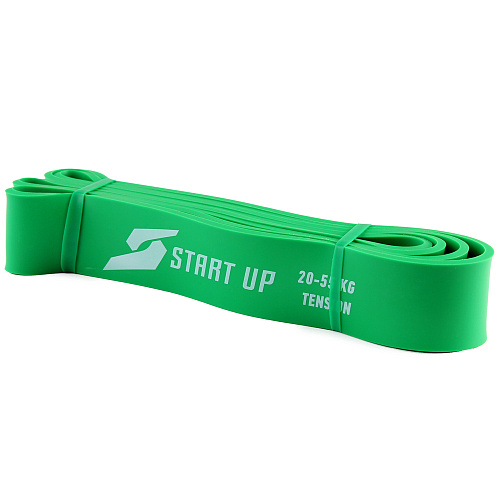 Эспандер для фитнеса замкнутый Start Up NY 208*4,5*0,45 см (нагрузка 20-55кг) green