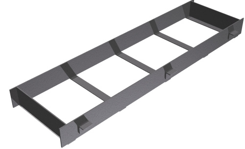 Кассета для бруска толчкового (металлическое основание)