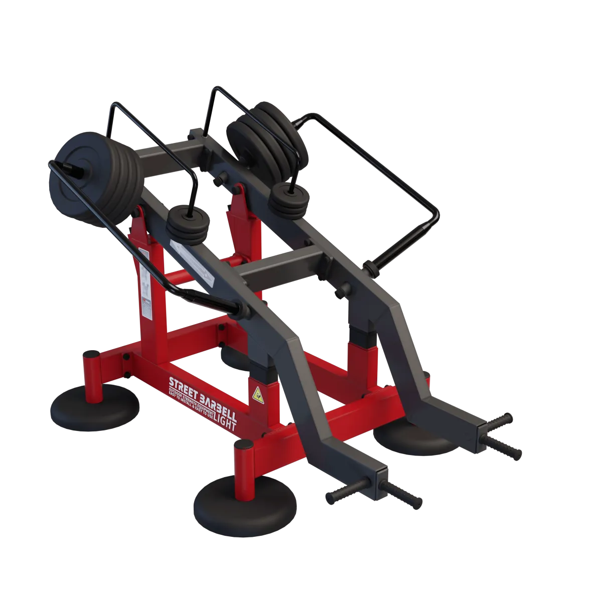 Уличный силовой тренажер для развития плечевых мышц с изменяемой нагрузкой, в том числе для инвалидов и лиц с ограниченными возможностями здоровья