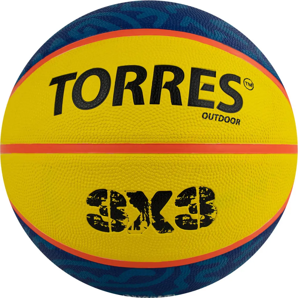 Мяч баскетбольный TORRES 3х3 Outdoor, р. 6 резина