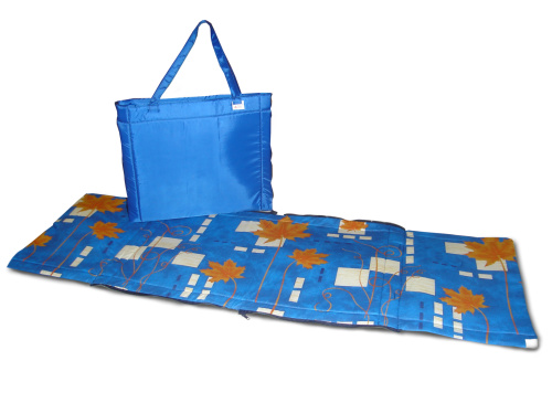 Сумка-коврик пляжная 1,5х0,5 м. (таффета, бязь, наполнитель поролон)