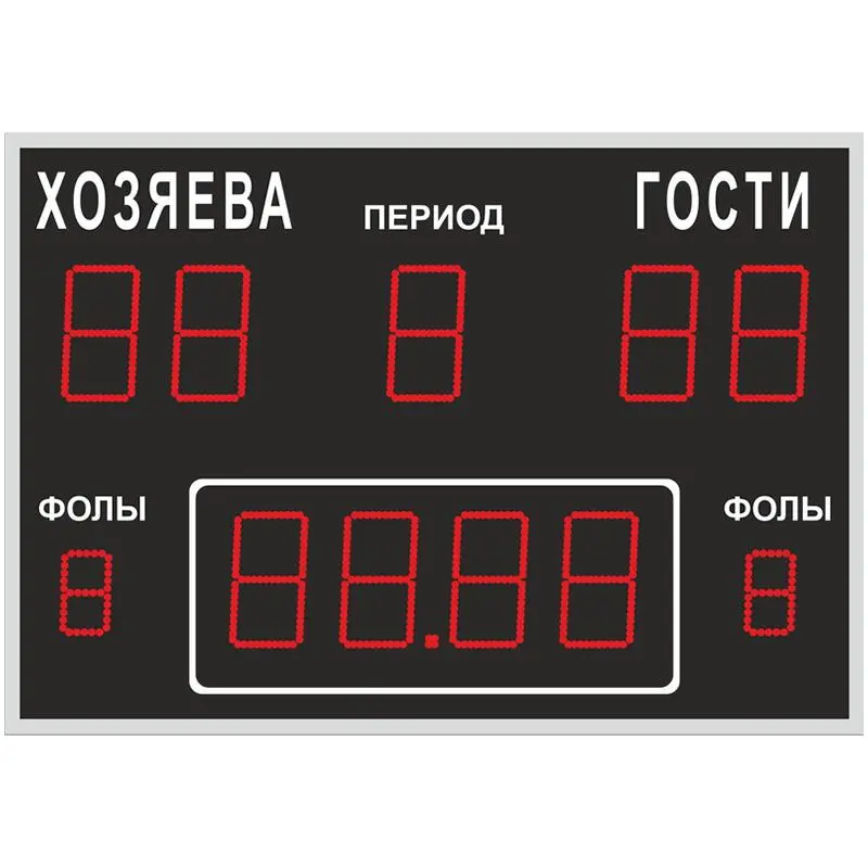 Универсальное табло ТУрп 150.9-IV (№2) 1000 х 750 х 44 мм 