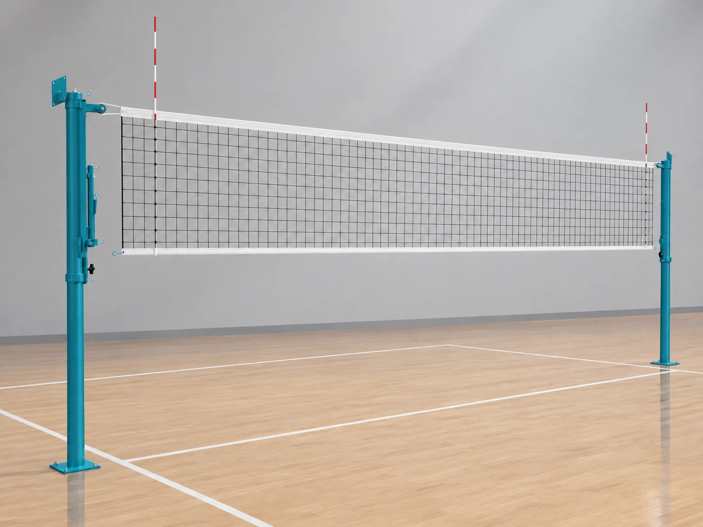 Волейбольные стойки: виды, размеры и требования FIVB