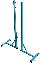 Стойки волейбольные с механизмом натяжения, передвижная