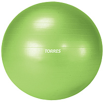 Мяч гимнастический "TORRES", диам. 55 см, эласт. ПВХ с защитой от внезап.взрыва
