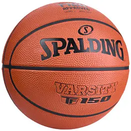 Мяч баскетбольный SPALDING TF-150 Varsity Logo FIBA, FIBA Approved (Level 2), Размер 6