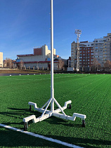 Ограждение мобильное футбольного поля высота 4м  