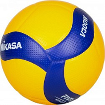 Мяч волейбольный Mikasa V300W, Р.5, оф.парам. FIVB, микрофибра