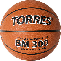 Мяч баскетбольный TORRES BM300, р.3, резина