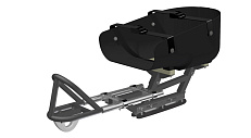 Учебно-спортивные сани «Мастер 150 L» с лезвиями 292 мм и  сиденьем (L), ширина подставки для ног 150 мм (спортсмен с двусторонней ампутацией выше колена)