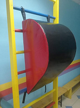 Мат под спину на шведскую стенку Капля 900х500х420мм (упор на стенку)