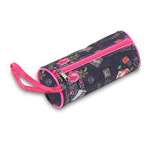 Чехол для скакалки (тубус) INDIGO, полиэстер, 19-8см, синий-розовый