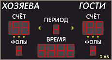 Универсальное табло ТУ 350.10 250.3-I  (№14) 3000 х 1600 х 130 мм 