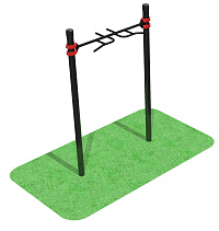 Разнохватовый турник для узкого, среднего и широкого хвата, в том числе для инвалидов и лиц с ограниченными возможностями здоровья 108мм