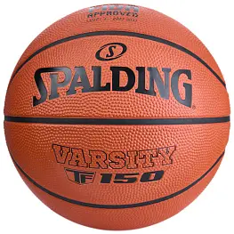 Мяч баскетбольный SPALDING TF-150 Varsity Logo FIBA, FIBA Approved (Level 2), Размер 7