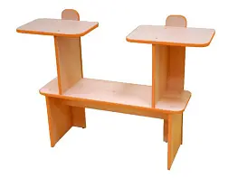Стойка (уголок природы) три полки