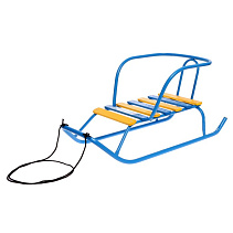 Санки металлические, длина 81,5 см, ширина 38,5 см, высота 17,5 см