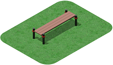 Скамья диам 89мм