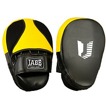 Лапа бокс.(пара) Jabb JE-2194 иск.кожа черный/желтый N/S