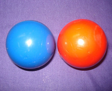 Мяч для метания диаметр 60 мм вес 130гр