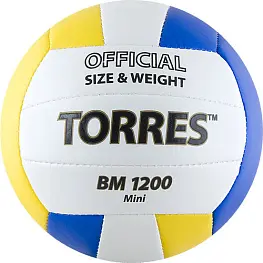 Мяч волейбольный сувенирный TORRES BM1200 Mini р.1
