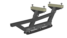 Рама саней серия «Мастер» (Рама+ каретка) Укороченная