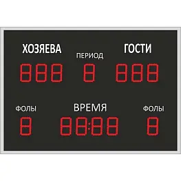 Универсальное табло ТУрп 100.13-IV (№1_1) 1000 х 750 х 44 мм 