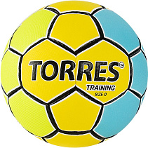 Мяч ганд. "TORRES Training", р.0, ПУ, 4 подкл. слоя, красно-синий