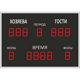Универсальное табло ТУрп 100.13-IV (№1_1) 1000 х 750 х 44 мм 