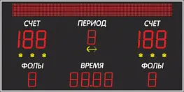 Универсальное табло ТУ 250.6 200.7 стр-I 2040 х 1025 х 44 мм 