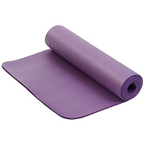 Коврик для фитнеса и йоги Larsen NBR фиолетов р183х60х1см
